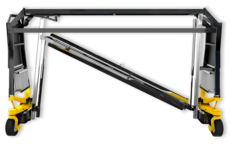 Robot de nettoyage pour fermes solaires - Solar Bridge B1 - Débit 6000 m²/h - SOLARCLEANO_1
