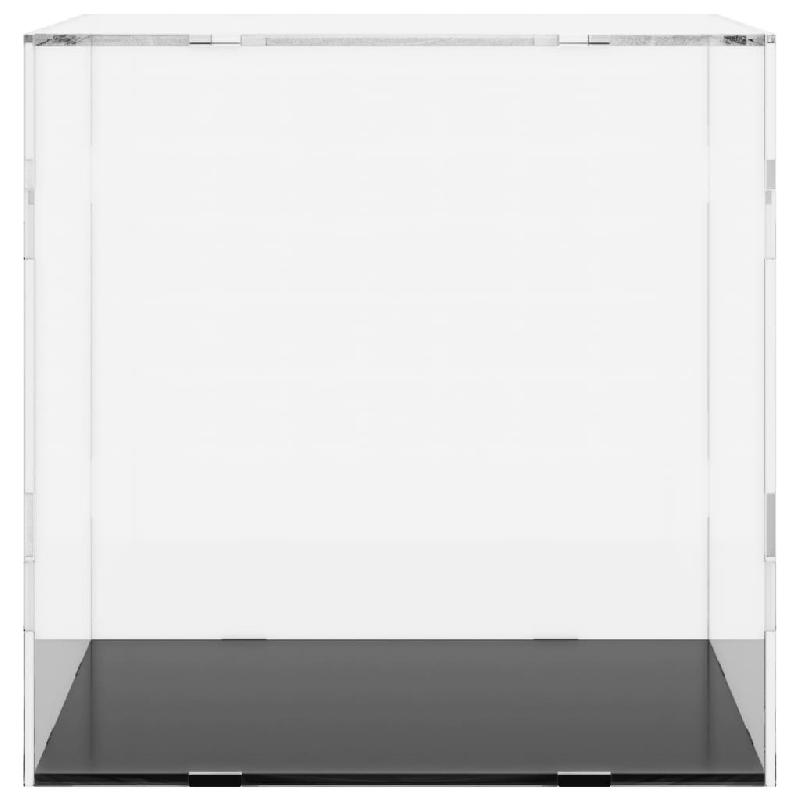 Vidaxl boîte d'affichage transparente 30x30x30 cm acrylique 154913_1