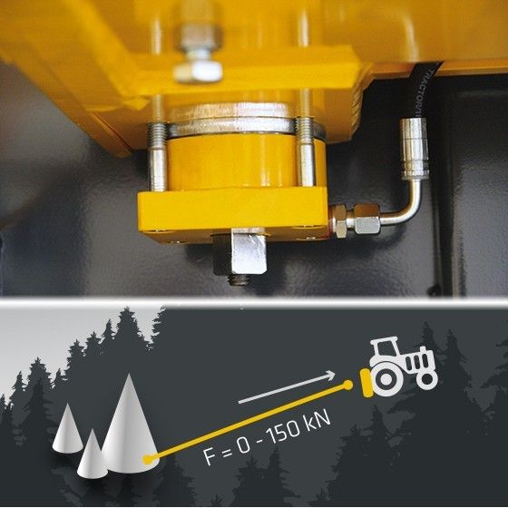 Treuil forestier professionnel 90 GK Power - Uniforest - force de traction 8,5 t_1