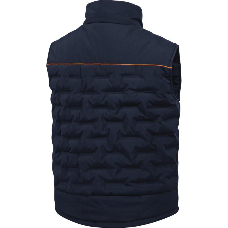 Gilet doudoune polyester 2 couches laminées - Gravity - fermeture zip anti-froid, protège reins, 4 poches_1