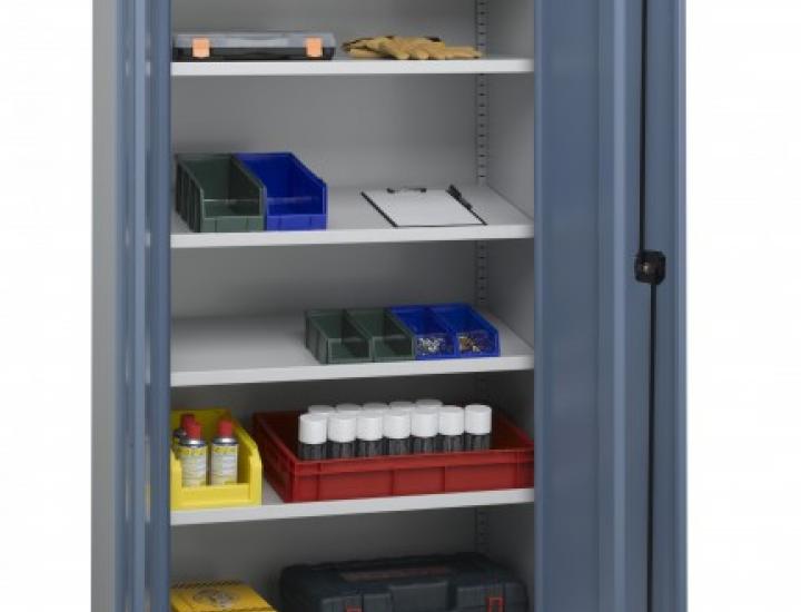 Rangement bureau professionnel serie à portes battantes - ref : 484034_1