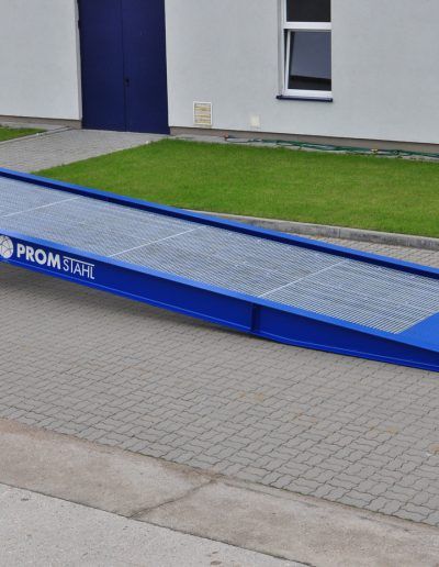 Type PAR et PARP - Rampe mobile PROMSTAHL - Capacité de charge 7 t / 10 t - Construction robuste en acier_1