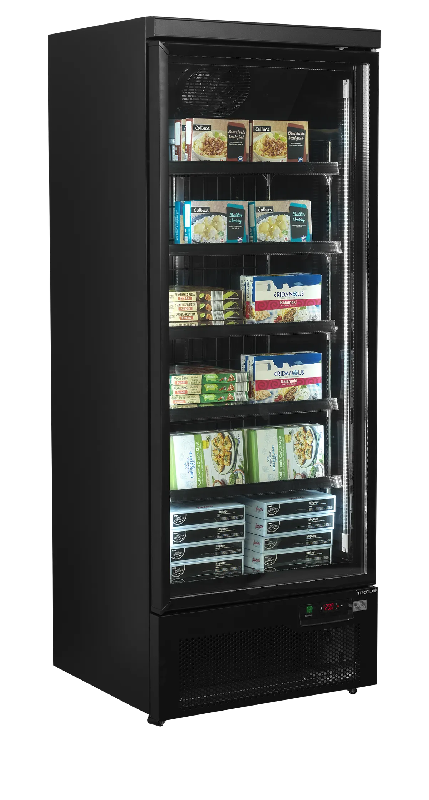 Congélateur vertical vitré Atom Maxi F1DBB (560 / 390L) Noir TEFCOLD_1