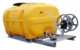 Cuve à eau sur plateau d'arrosage - 600 litres - 308460_1