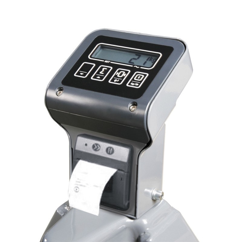 Transpalette peseur Unicraft PHW 2000 WP - 2 tonnes avec imprimante intégrée_1