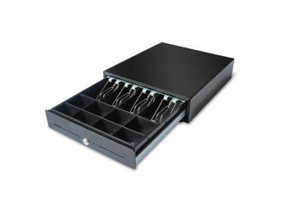 Tiroir caisse TR330 - Oxhoo - acier avec monnayeur - 330 x 345 x 100 mm_1