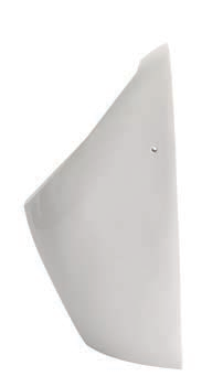 Urinoir céramique hybride avec rinçage hygiénique programmable - magic hybride_1