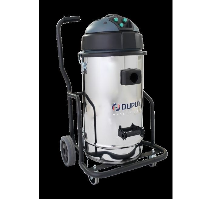 Aspirateur liquides et poussières PROVAC 703C WD - 3 moteurs monophasés de 1,1 kW - 74 L - Inox_0