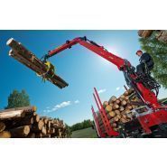 Grue télescopique Loglift 96S pour billons et chargement de remorques