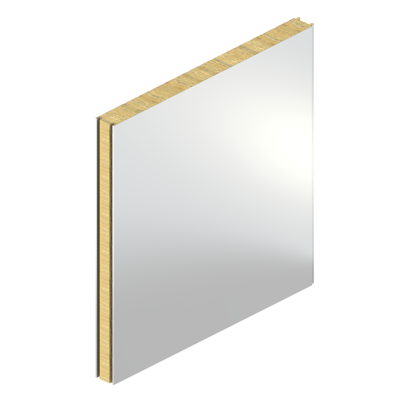 Panneau isolant pour locaux à ambiance régulée