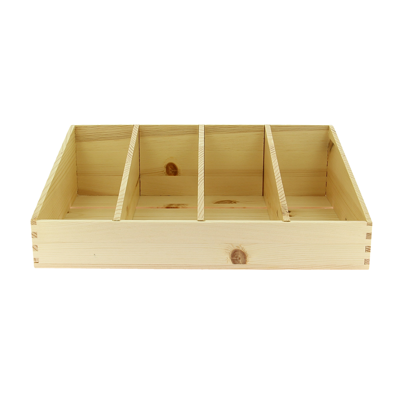 Tablette bois inclinée 3 séparation 40x30cm -_1