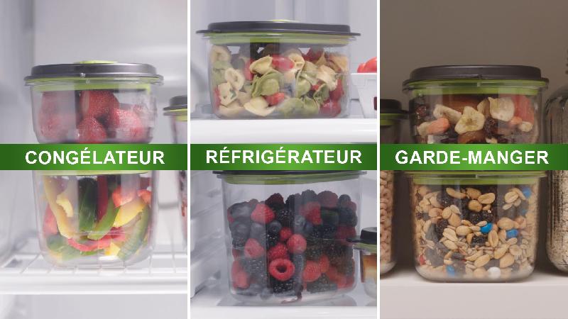 FFC023X - Boîte alimentaire fraîcheur en Tritan - 2 modes : sous vide et marinade - FoodSaver_1