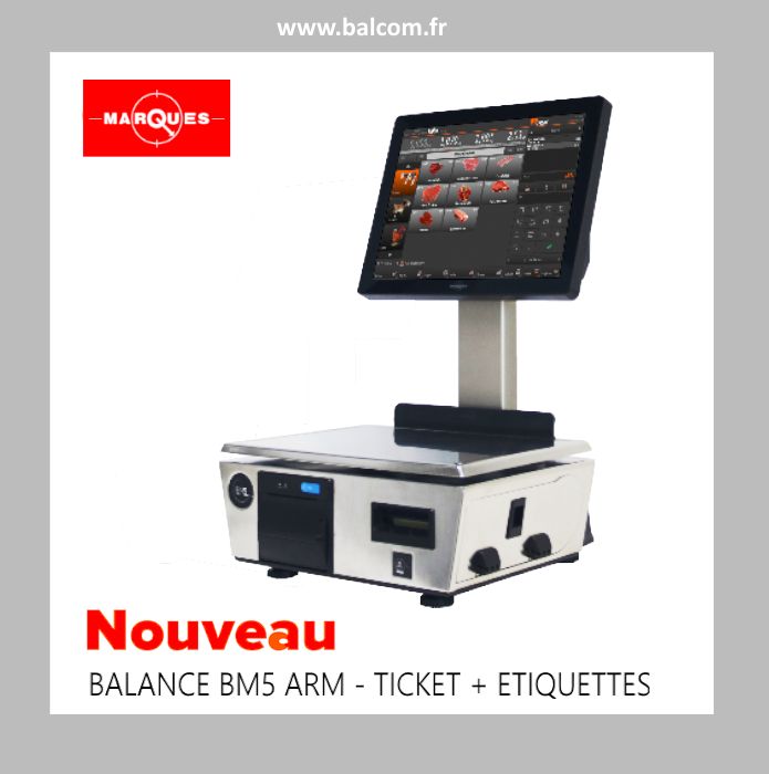 Pack d'automne - Monnayeur Alice avec balance tactile BM5 Marques 6-15 kg - Certifiée NF525_1