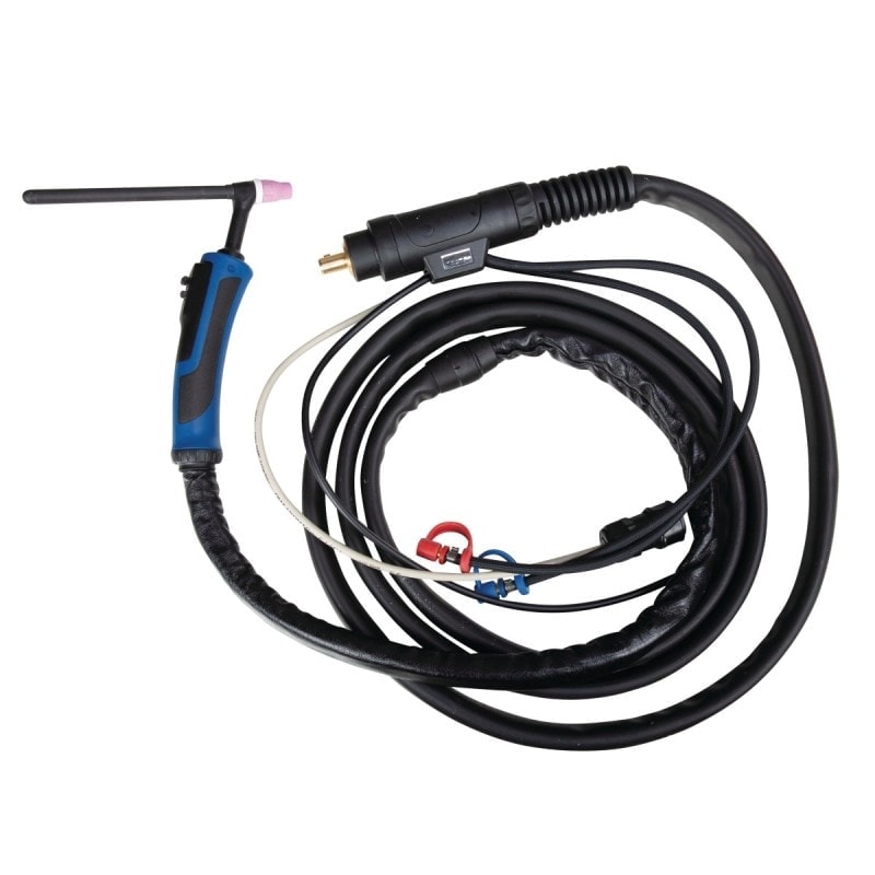 Torche de soudage TIG refroidie à l'eau - Rehm R-TIG 260W 19 - 4m - ABITIG 260W HighFlex cuir_1