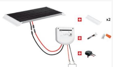 Kit solaire camping-car 300W Uniteck - régulateur MPPT, monocristallin, fabrication française_1