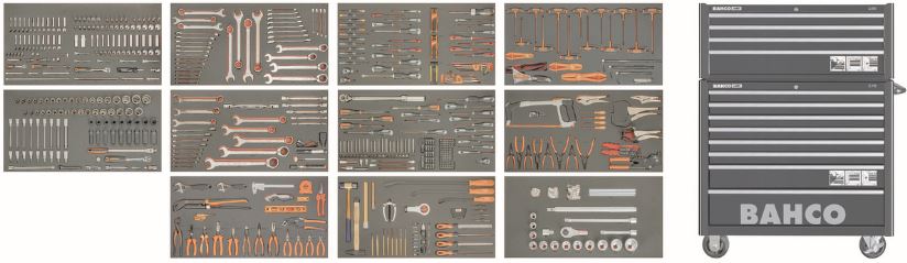 Servante avec 758 outils à usage général - MONSTER_1