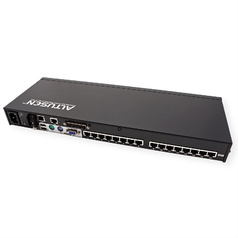 Aten kh1516ai switch kvm over-ip, vga, ps/2-usb over cat 5, 16 ports_1