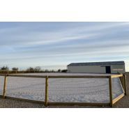 Clôture de carrière horse stop Optima - 1 demi-lice, 1m20 - Autoclave classe IV - Ref. C1180-1_1