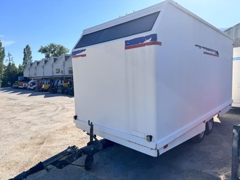JCR M490PA Remorque cabane de chantier 2 essieux_1