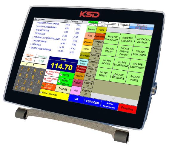 Lmc 12w - caisse enregistreuse tactile - ksd dmbe - 12