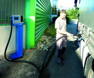 Pompe gasoil sur colonne - cube 56 - 308433_1