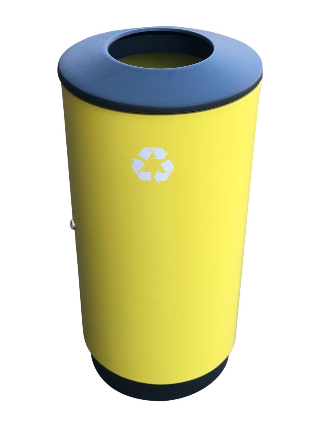 Poubelles tri sélectif en métal galvanisé - extérieur/intérieur - acier galvanisé - 9 litres_2