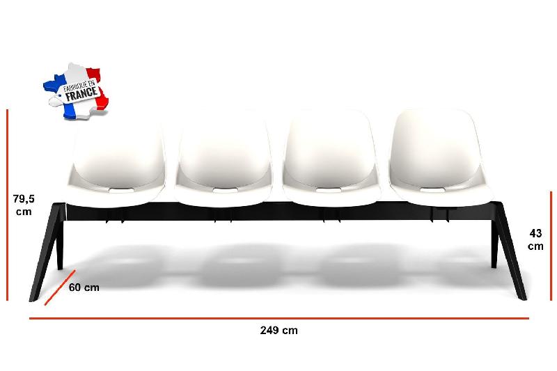 Poutre d'accueil BAKEA - Sokoa - 4 places, Vert_1