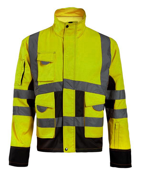 Veste haute visibilité - Poches multiples - Bandes rétro-réfléchissantes - Taille M à 4XL_1