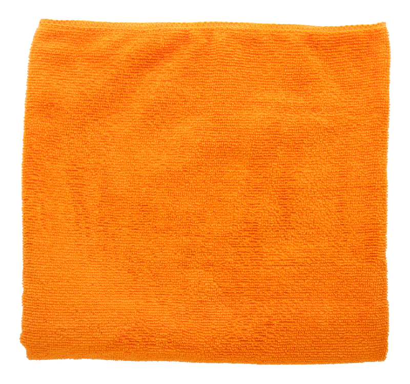 Serviette de sport en microfibre avec pochette - 185 gr/m² - couleur orange_1