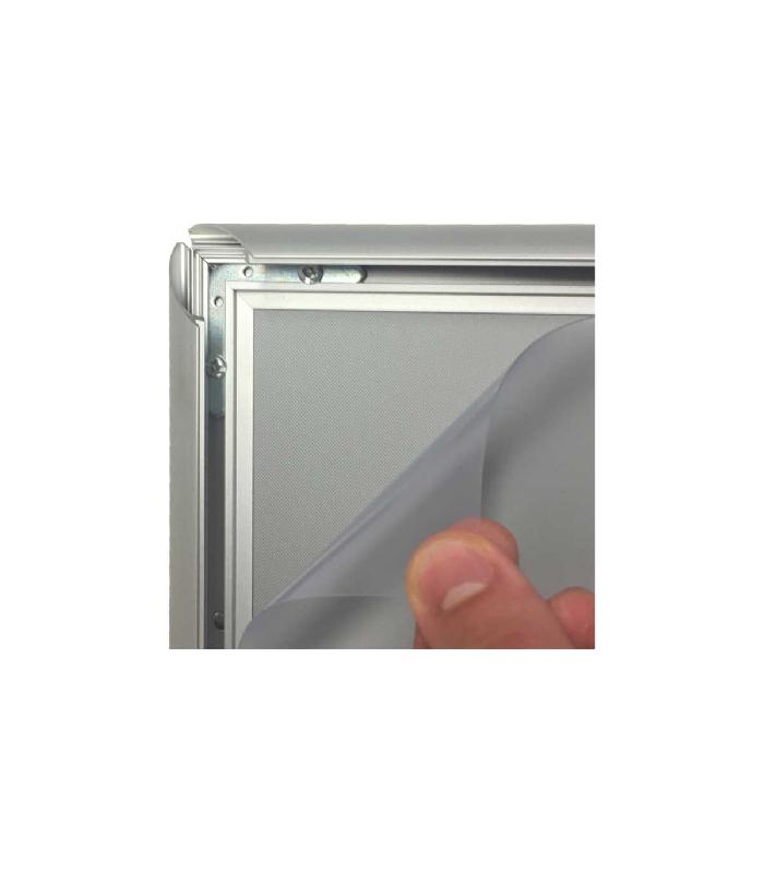 Cadre d'affichage clic clac - Aluminium - Référence : BCS-A1_1