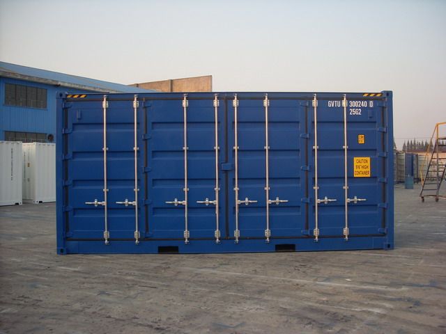 Conteneur maritime 20 pieds Open Side - Neuf - Étanche, solide, prêt pour le transport - Disponible à Marseille, Fos sur Mer, Le Havre, Barcelone et Bilbao_1