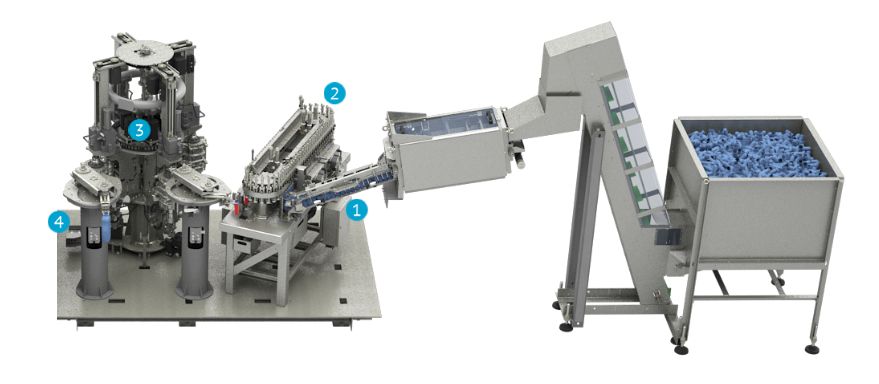 EBS 4 K ERGON - Étireuse souffleuse de bouteilles PET SMI Group - Cadence max 9.200 BPH - Compacte et performante_1