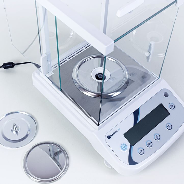 HS - Balance analytique Baxtran Giropes - Haute précision 0,1 mg avec écran LCD et étalonnage interne_1