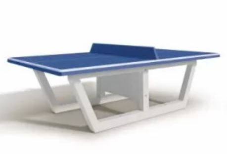 Table Ping Pong en béton armé - conforme NF EN 14468 - Verte ou Bleue_1