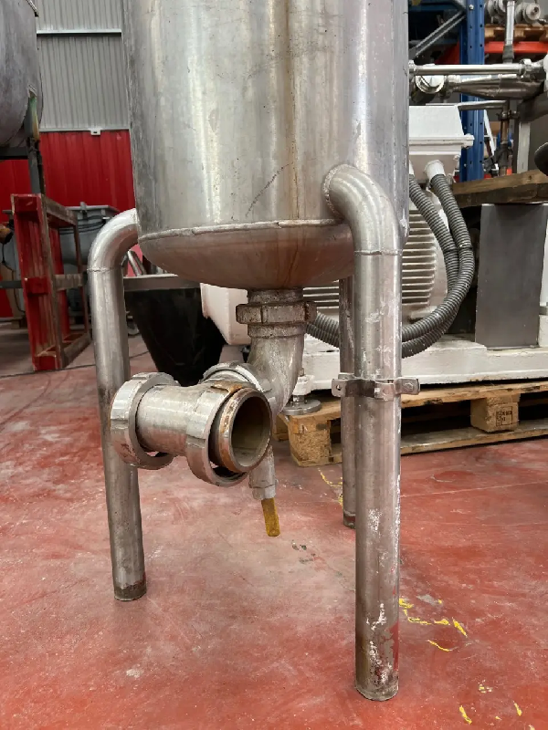 Cuve inox 130 litres usagé - référence : c8079_1