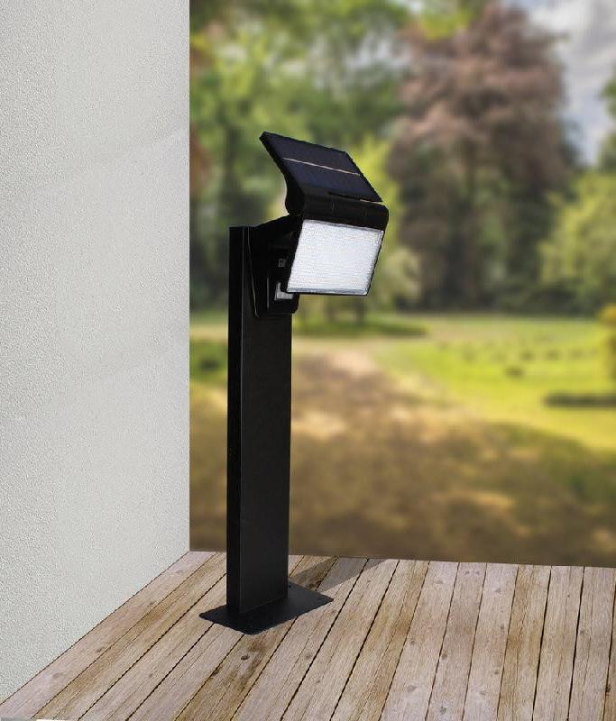 Borne solaire Kite - 5W, 350lm, détecteur de mouvement, 75 cm, IP44, batterie Lithium-ion_1
