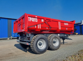 Remorque TP 15 - Benne 4,80x0,80 m - Volume 8,45-19,01 m³ (Boggie 100)_1