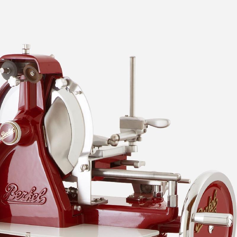 Trancheuse manuelle Volano B2 - Rouge - Lame 265 mm - Artisanale et élégante_1