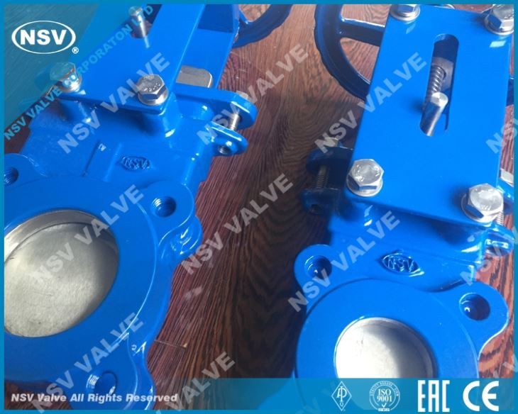 Vanne à guillotine NSV Valve - acier au carbone - corps monobloc ou deux pièces - tige montante ou non montante_1