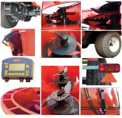 1603 - Mélangeuse agricole Zagroda - capacité 6m³ avec vis verticale et pesage électronique_1