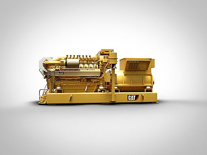Cg132b-16 800 kw groupes électrogènes industriel à gaz - caterpillar -puissance continue maximale 800 kw à 1,0 pf_1