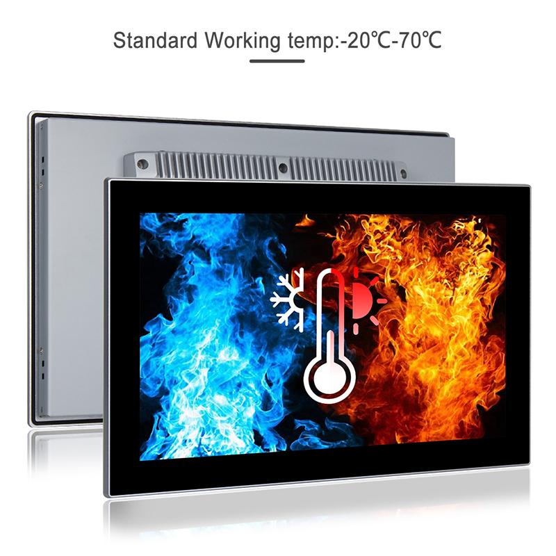 Panel PC industriel fanless 18,5 pouces Full HD Intel® Celeron® J1900 - EVI-J185WAC pour postes opérateurs et interfaces HMI_1