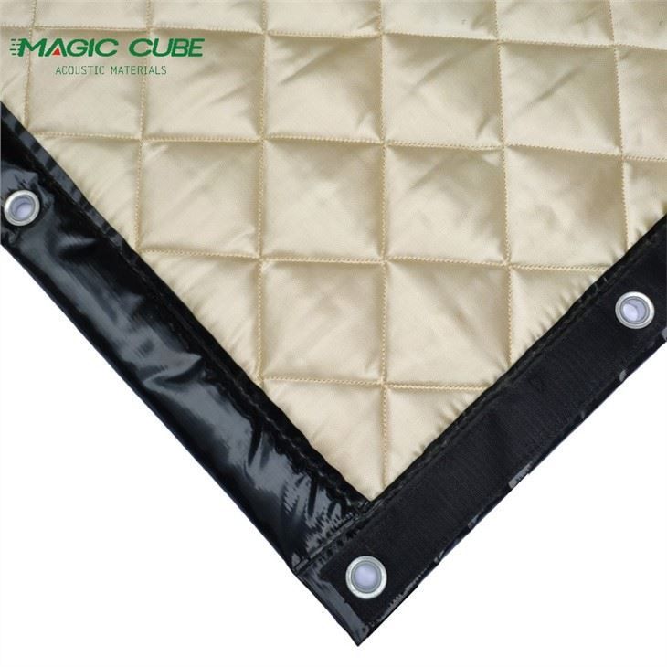 Barrière acoustique portative - MQ Acoustic Materials - PVC/tissu, isolation 17-27dB, 3550x2000mm_1