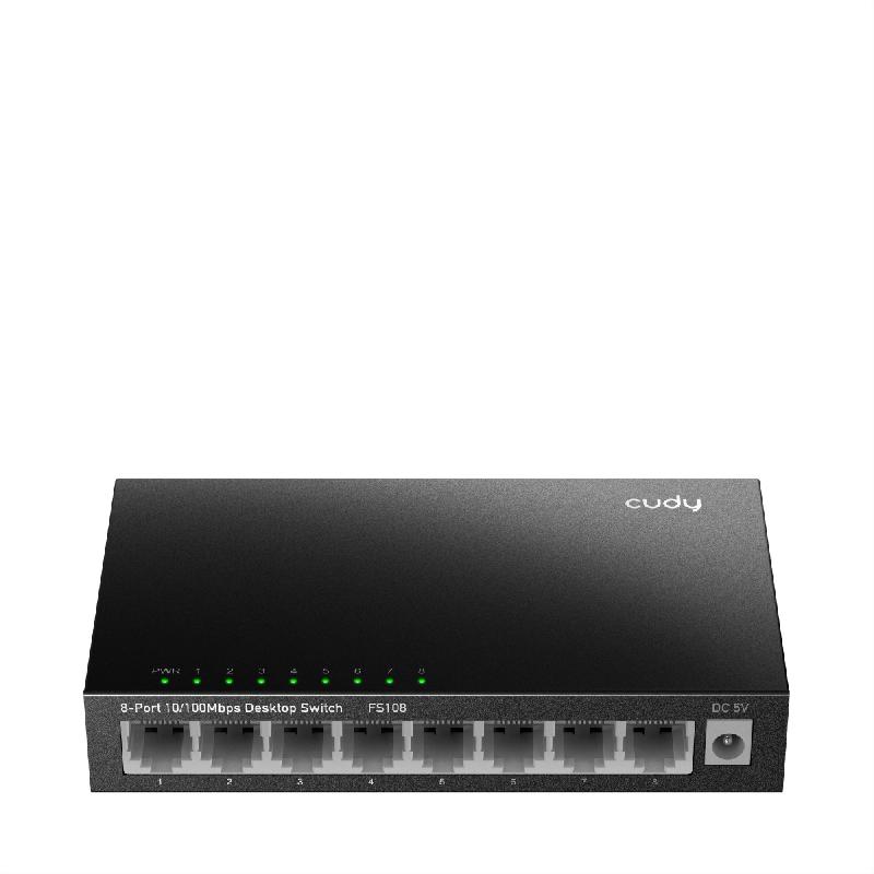 CUDY FS108 Switch 8 ports 10/100 Mbps métal_1