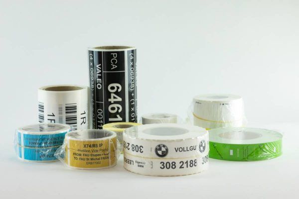 Étiquette de sécurité - anti-contrefaçon avec films destructifs et matériaux VOID_1