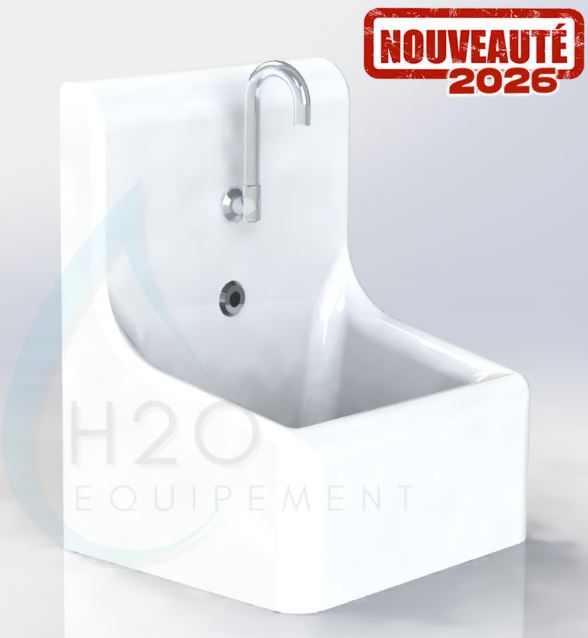 Lavabo médical compact conçu pour les environnements de soins modernes - Hand One_1