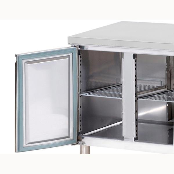 Tour pâtissier réfrigéré 2 portes et plan en inox - P800 mm | L2g - PA2100TN_1