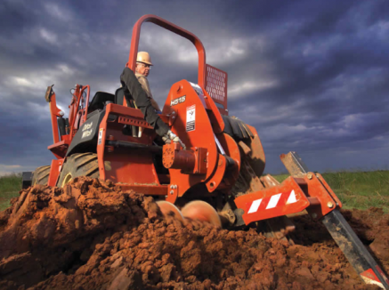 Trancheuse de sol autoportée rt55_1