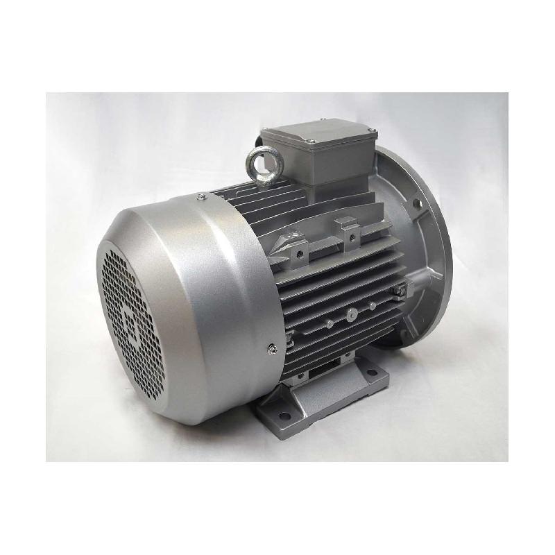 Moteur électrique ALMO 5,5 kW avec bride B35 et trous lisses