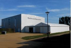 Tente de stockage i-novation / structure démontable en aluminium / couverture multi-éléments en pvc / ancrage au sol avec platine_1